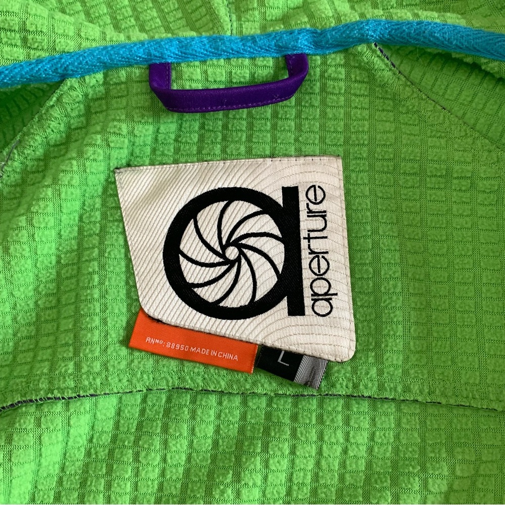 Aperture Snowboard Zip-Up Hoodie Jacket Mens Size Large - Picture 11 of 12
